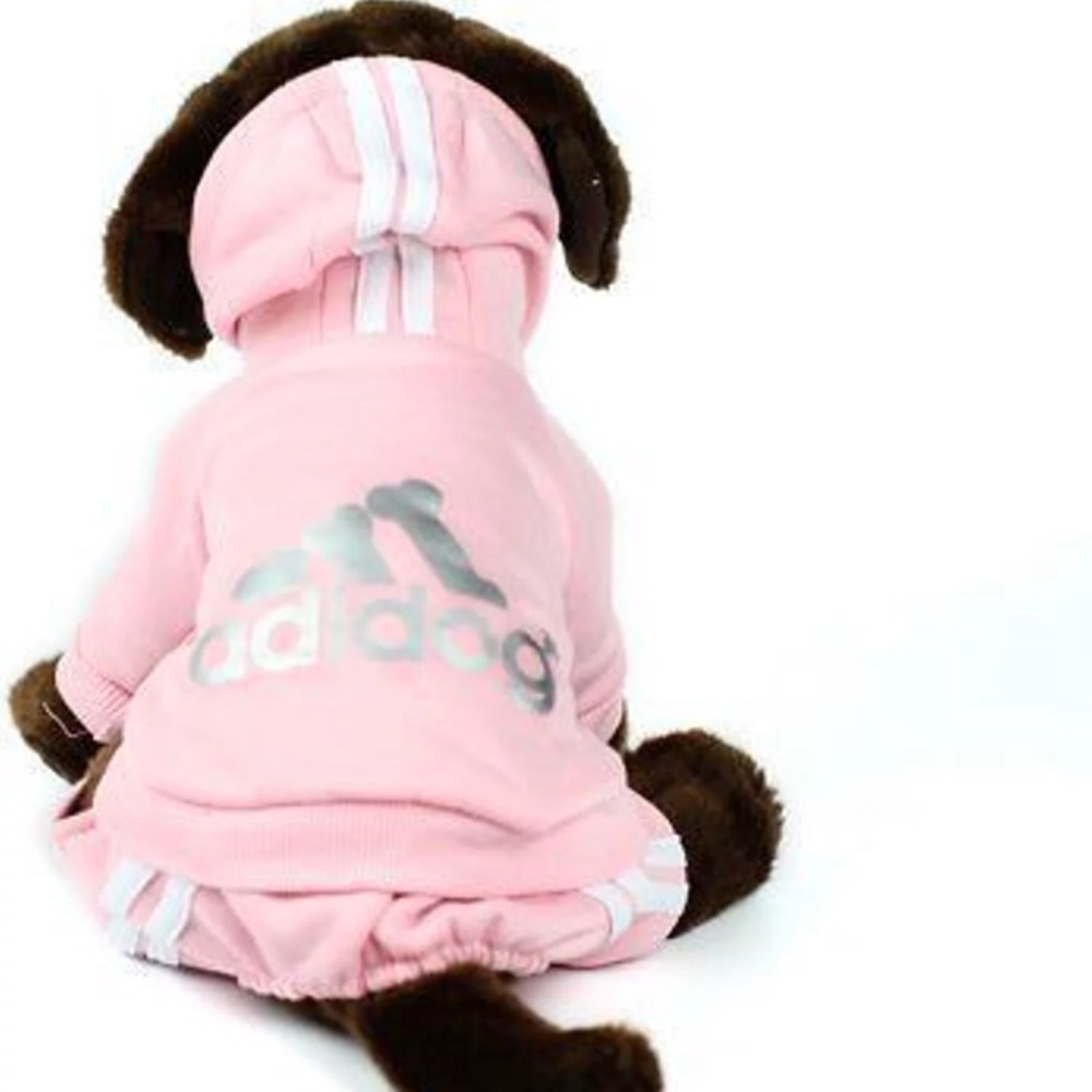 Adidog Pink Tracksuit